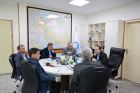 دیدار معاونین بهداشت و توسعه مدیریت و منابع دانشگاه علوم پزشکی اردبیل با معاون بهداشت وزیر بهداشت