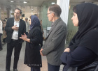 بازدید معاونین توسعه مدیریت و منابع و درمان دانشگاه از بیمارستان فاطمی اردبیل