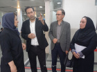 بازدید معاونین توسعه مدیریت و منابع و درمان دانشگاه از بیمارستان فاطمی اردبیل