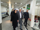بازدید معاون درمان وزیر بهداشت از بیمارستان فاطمی اردبیل