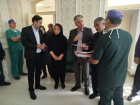 بازدید معاون درمان وزیر بهداشت از بیمارستان فاطمی اردبیل