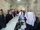 بازدید معاون درمان وزیر بهداشت از بیمارستان فاطمی اردبیل