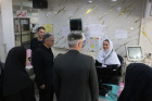بازدید معاون درمان وزیر بهداشت از بیمارستان فاطمی اردبیل
