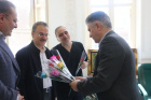 تجلیل از پزشکان بیمارستان فاطمی اردبیل با حضور معاون درمان وزیر بهداشت