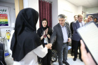بازدید معاون درمان وزیر بهداشت از بیمارستان علوی اردبیل