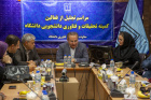 تجلیل از فعالین کمیته تحقیقات و فناوری دانشجویی دانشگاه در برگزاری همایش کشوری متخصصین زنان و زایمان