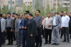 برگزاری برنامه پیاده روی و مولودی خوانی در دانشگاه
