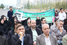 برگزاری برنامه پیاده روی و مولودی خوانی در دانشگاه