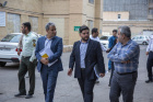 گزارش تصویری بازدید رئیس مرکز توسعه سازمان و تحول اداری وزارت بهداشت از بیمارستان فاطمی اردبیل