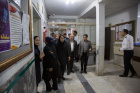گزارش تصویری بازدید رئیس مرکز توسعه سازمان و تحول اداری وزارت بهداشت از بیمارستان فاطمی اردبیل