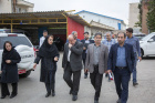 گزارش تصویری بازدید رئیس مرکز توسعه سازمان و تحول اداری وزارت بهداشت از بیمارستان فاطمی اردبیل