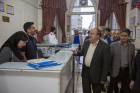 گزارش تصویری بازدید رئیس مرکز توسعه سازمان و تحول اداری وزارت بهداشت از بیمارستان فاطمی اردبیل