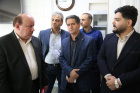 بازدید رئیس مرکز توسعه سازمان و تحول اداری وزارت بهداشت از دانشکده‌های دانشگاه