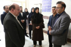بازدید رئیس مرکز توسعه سازمان و تحول اداری وزارت بهداشت از دانشکده‌های دانشگاه
