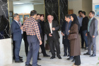 بازدید رئیس مرکز توسعه سازمان و تحول اداری وزارت بهداشت از دانشکده‌های دانشگاه