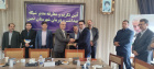 آیین تکریم و معارفه مدیریت شبکه بهداشت و درمان شهرستان نمین