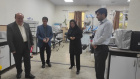بازدید رئیس مرکز توسعه سازمان و تحول اداری وزارت بهداشت از دانشکده‌های دانشگاه