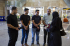 استقبال معاون آموزشی دانشگاه از دانشجویان مدال آور در هفدهمین المپیاد علمی دانشجویان علوم پزشکی کشور