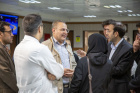 بازدید رئیس دانشگاه از بخش‌های مختلف بیمارستان امام خمینی (ره) اردبیل