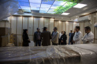 بازدید رئیس دانشگاه از بخش‌های مختلف بیمارستان امام خمینی (ره) اردبیل