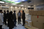 بازدید رئیس دانشگاه از بخش‌های مختلف بیمارستان امام خمینی (ره) اردبیل