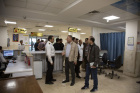 بازدید رئیس دانشگاه از بخش‌های مختلف بیمارستان امام خمینی (ره) اردبیل