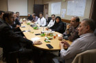 بازدید رئیس دانشگاه از بخش‌های مختلف بیمارستان امام خمینی (ره) اردبیل