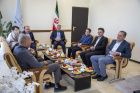 دیدار صمیمی دکتر مرتضی وهاب‌زاده، پزشک نامدار اردبیلی و رئیس دانشگاه علوم پزشکی اردبیل