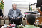 دیدار رئیس دانشگاه علوم پزشکی اردبیل با فرمانده انتظامی استان