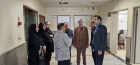 بازدید معاون درمان دانشگاه از بخش‌های مختلف بیمارستان علوی اردبیل