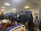 بازدید شبانه معاون درمان دانشگاه از بخش‌های مختلف بیمارستان امام خمینی (ره) اردبیل
