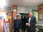 بازدید رئیس دانشگاه علوم پزشکی اردبیل از بیمارستان بوعلی