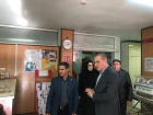 بازدید رئیس دانشگاه علوم پزشکی اردبیل از بیمارستان بوعلی