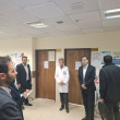 بازدید معاون درمان دانشگاه از بیمارستان امام خمینی (ره) شهرستان نمین