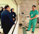 بازدید معاون مرکز مدیریت بیمارستانی و تعالی خدمات بالینی وزارت بهداشت از بیمارستان ولایت گرمی
