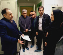 بازدید معاون مرکز مدیریت بیمارستانی و تعالی خدمات بالینی وزارت بهداشت از بیمارستان ولایت گرمی