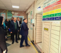 بازدید معاون مرکز مدیریت بیمارستانی و تعالی خدمات بالینی وزارت بهداشت از بیمارستان ولایت گرمی