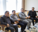 دیدار صمیمی دکتر بهزاد داورنیا رئیس دانشگاه با دکتر رضازاده نایب رئیس کمیسیون بهداشت درمان مجلس شورای اسلامی