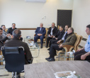 دیدار صمیمی دکتر بهزاد داورنیا رئیس دانشگاه با دکتر رضازاده نایب رئیس کمیسیون بهداشت درمان مجلس شورای اسلامی