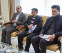 نشست مشترک رئیس دانشگاه علوم پزشکی  و مدیرعامل شرکت مخابرات منطقه اردبیل ؛ تسریع اتصال ۷۰۰ مرکز بهداشتی ،درمانی  به فیبر نوری