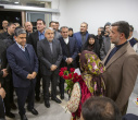 آیین افتتاح متمرکز طرح‌های عمرانی و بهداشتی اردبیل با حضور مقامات کشوری و استانی