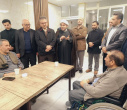عیادات کارکنان دانشگاه علوم پزشکی از بیماران و جانبازان بستری در بیمارستان ایثار