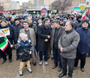 حضور کارکنان دانشگاه علوم پزشکی اردبیل در راهپیمایی ۲۲ بهمن ماه،سالروز پیروزی شکوهمند انقلاب اسلامی ایران