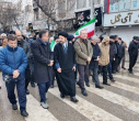 حضور کارکنان دانشگاه علوم پزشکی اردبیل در راهپیمایی ۲۲ بهمن ماه،سالروز پیروزی شکوهمند انقلاب اسلامی ایران
