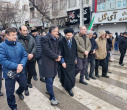 حضور کارکنان دانشگاه علوم پزشکی اردبیل در راهپیمایی ۲۲ بهمن ماه،سالروز پیروزی شکوهمند انقلاب اسلامی ایران