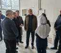 گزارش تصویری، بازدید مهندس بدری و دکتر داورنیا رئیس دانشگاه علوم پزشکی از بیمارستان فاطمی