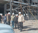 بازدید دکتر بهزاد داورنیا از پروژه بیمارستانی نجف‌زاده