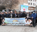 حضور پرشور دانشگاهیان علوم پزشکی اردبیل در راهپیمایی روز قدس