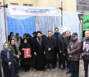 برپایی ایستگاه سلامت در مسیر راهپیمایی روز قدس به همت انجمن‌های علمی دانشجویی دانشگاه علوم پزشکی اردبیل ‌