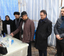 برپایی ایستگاه سلامت در مسیر راهپیمایی روز قدس به همت انجمن‌های علمی دانشجویی دانشگاه علوم پزشکی اردبیل ‌